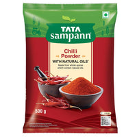 Tata Sampann Chilli Powder With Natural Oils, 500Gm + Coriander Powder With Natural Oils, 500Gm + Turmeric Powder With Natural Oils, 500Gm