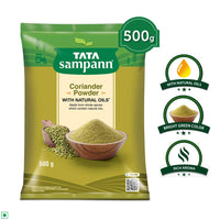 Tata Sampann Chilli Powder With Natural Oils, 500Gm + Coriander Powder With Natural Oils, 500Gm + Turmeric Powder With Natural Oils, 500Gm