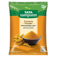 Tata Sampann Chilli Powder With Natural Oils, 500Gm + Coriander Powder With Natural Oils, 500Gm + Turmeric Powder With Natural Oils, 500Gm