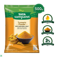 Tata Sampann Chilli Powder With Natural Oils, 500Gm + Coriander Powder With Natural Oils, 500Gm + Turmeric Powder With Natural Oils, 500Gm