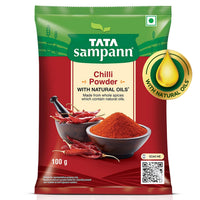 Tata Sampann Chilli Powder with Natural Oils, 100g
