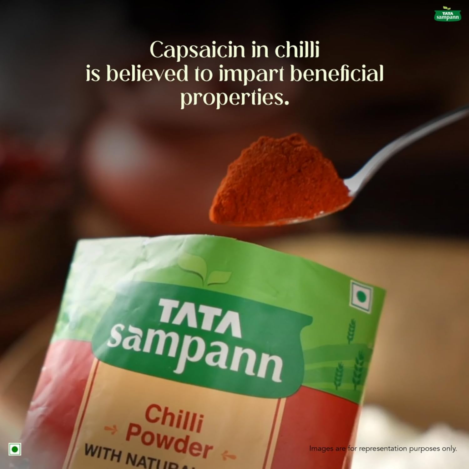 Tata Sampann Chilli Powder with Natural Oils, 100g