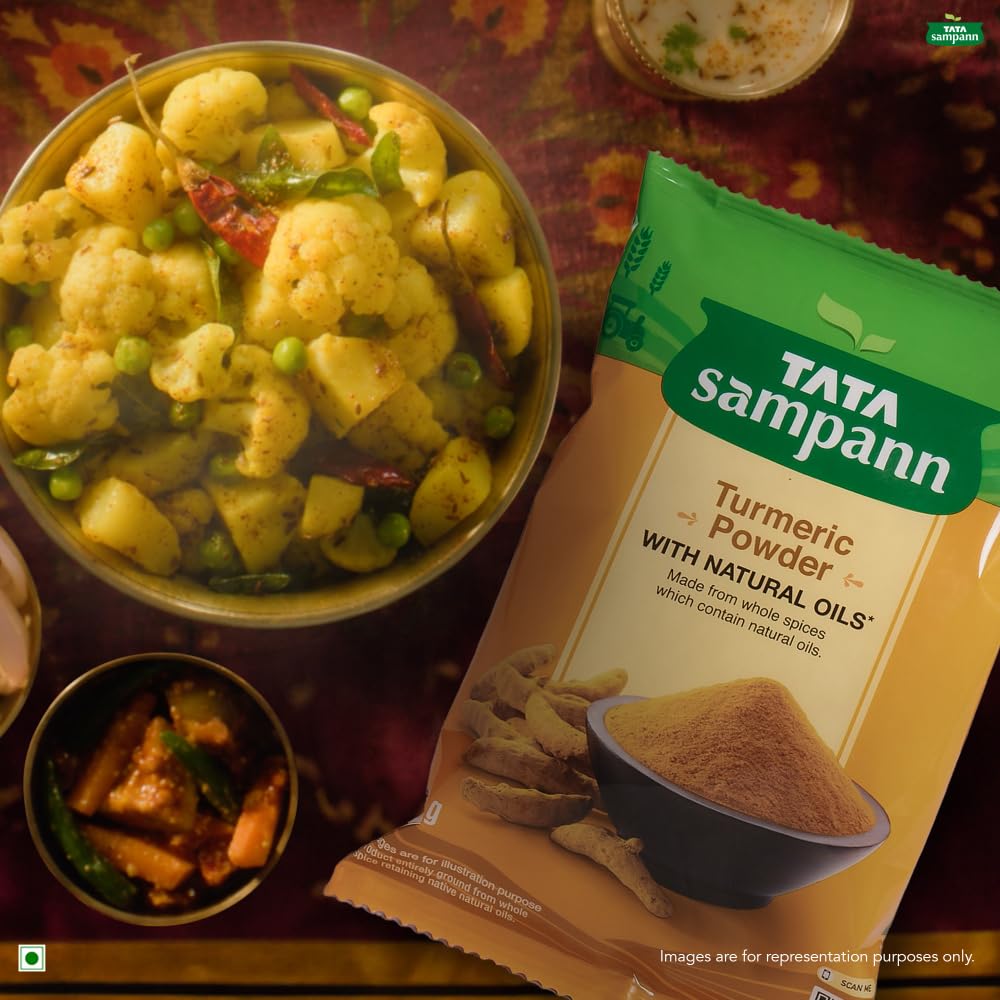 Tata Sampann Turmeric Powder With Natural Oils, 200g,