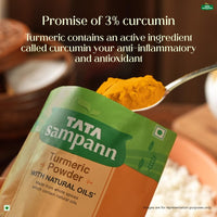 Tata Sampann Turmeric Powder With Natural Oils, 500g,