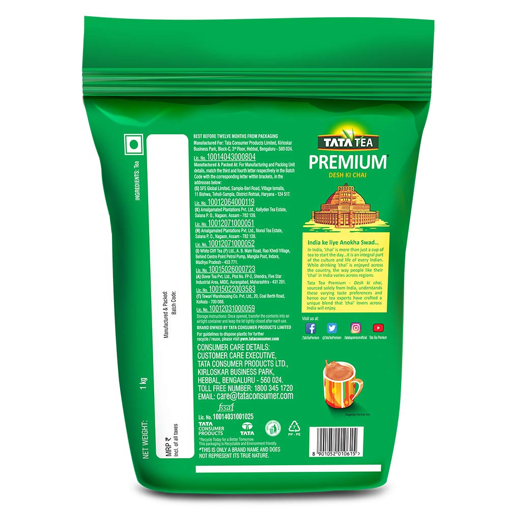 Tata Tea Premium | Desh Ki Chai 1 kg