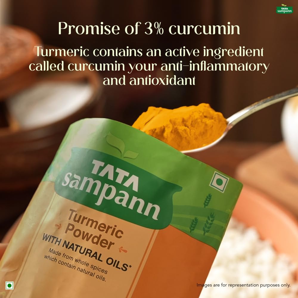 Tata Sampann Turmeric Powder With Natural Oils, 100g,