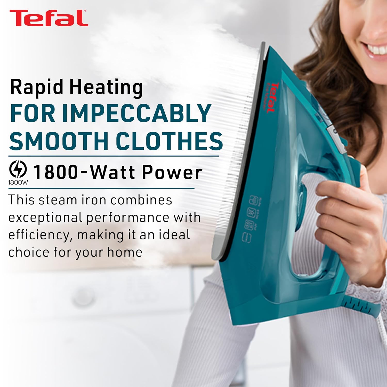 Tefal Eco Master 1800 Watts Non Stick Steam Iron