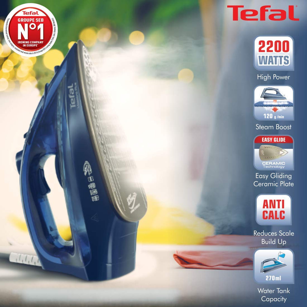 Tefal Maestro Plus Steam Iron | No.1 Ironing Brand in Europe | 2200W