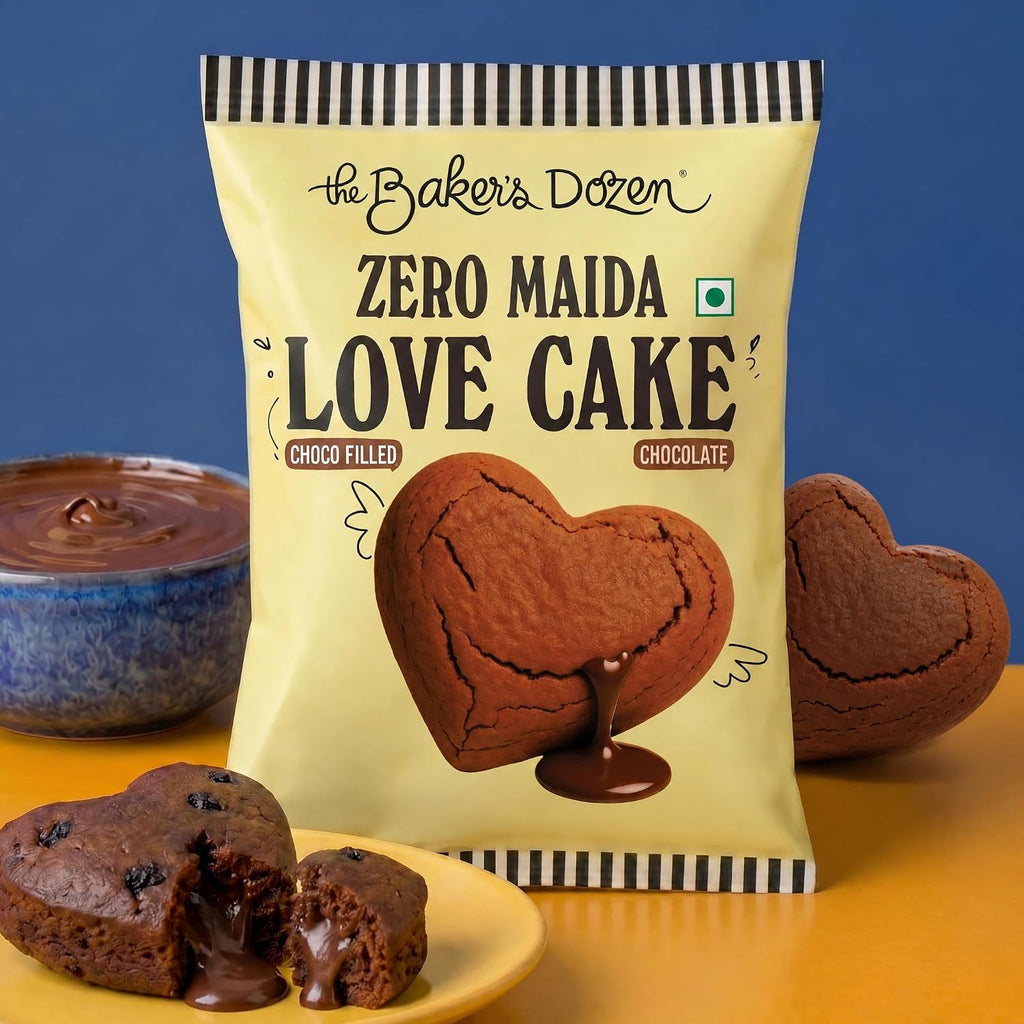 The Baker's Dozen Chocolate love Cake, 40G