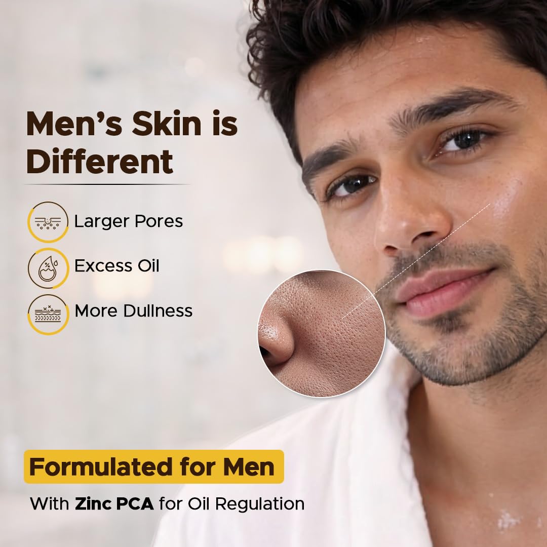 The Man Company 10% Vitamin C Face Serum for Men - 30ml