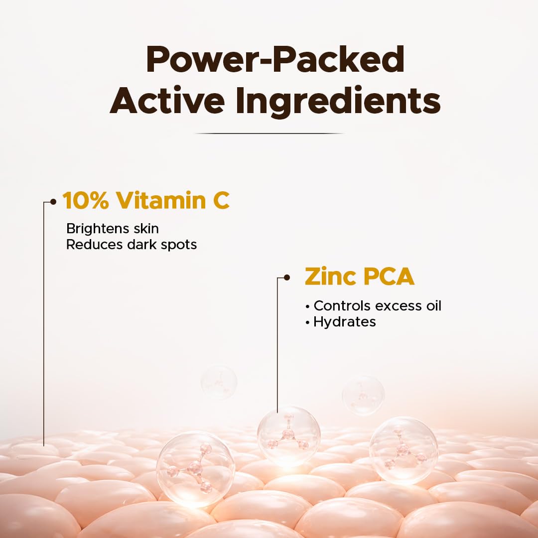 The Man Company 10% Vitamin C Face Serum for Men - 30ml
