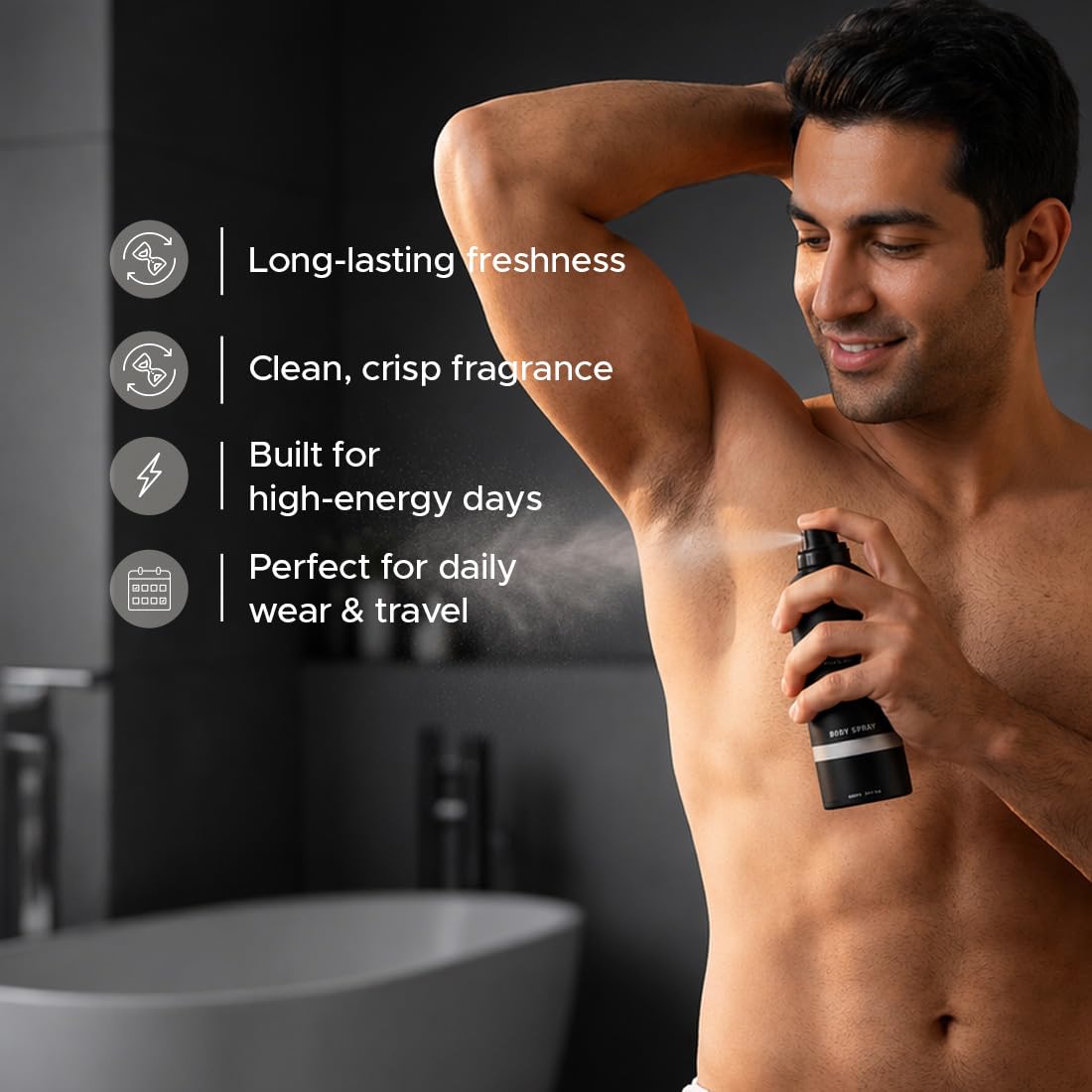 The Man Company Deodorant for Men Gift Set | Pack of 4 Body Sprays (150ml Each)