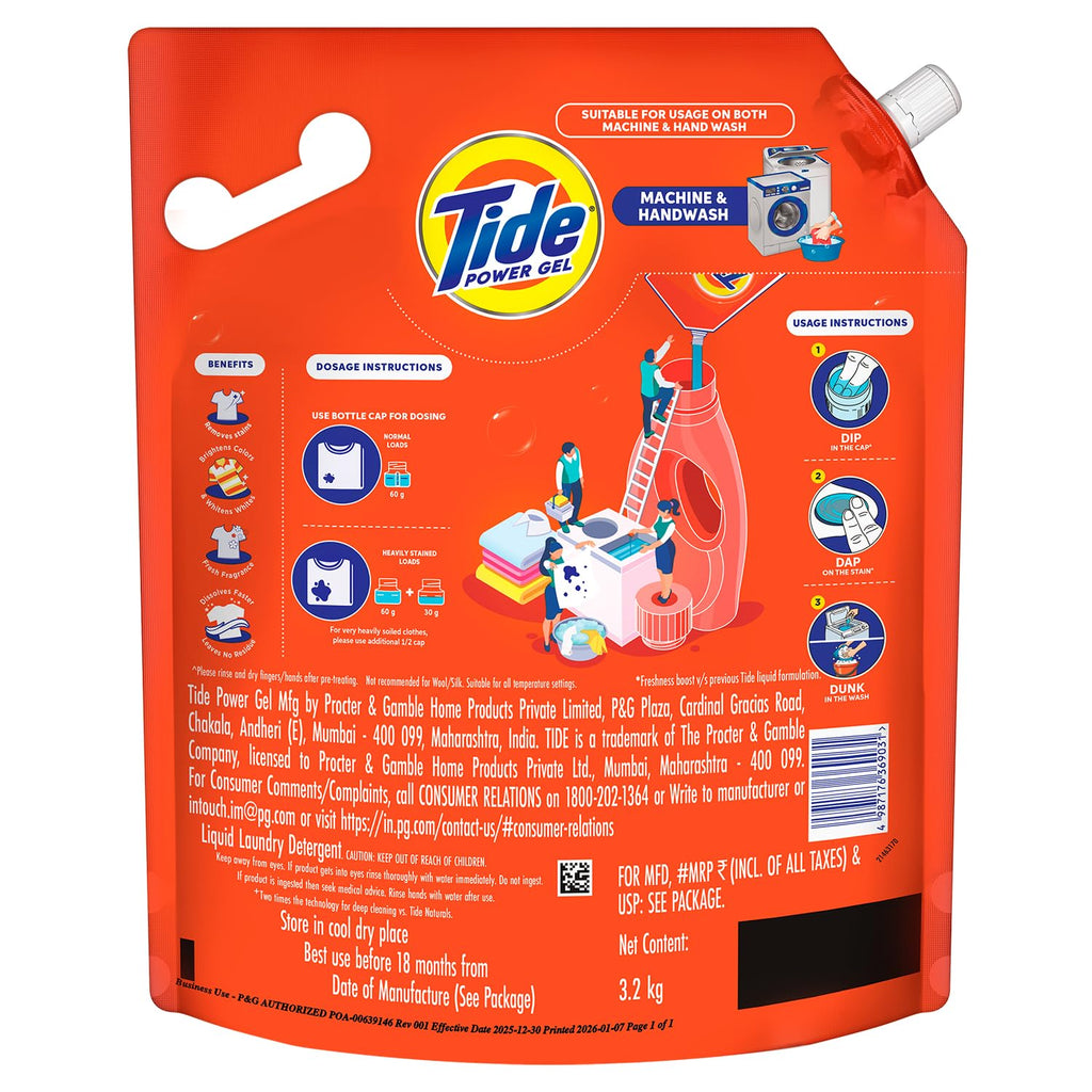 Godrej Fab Liquid Detergent 5L/KG