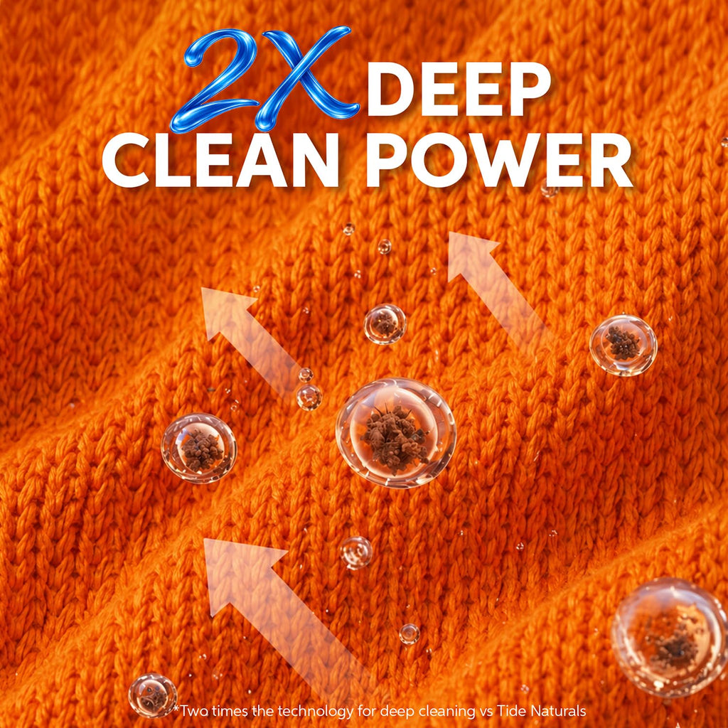 Tide Power Gel Liquid Detergent for Top Load & Front Load - 1kg
