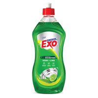 xo Dishwash Liquid Bottle | Neem & Lime | Tough Grease Removal for Utensils | Anti-Bacterial Liquid Dishwash | Bio-Enzyme Formula | No Residue Cleaning | Fresh Citrus Fragrance - 750ml