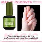 Gel Nail Polish Remover, Professional Magic Remove Soak-Off Gel