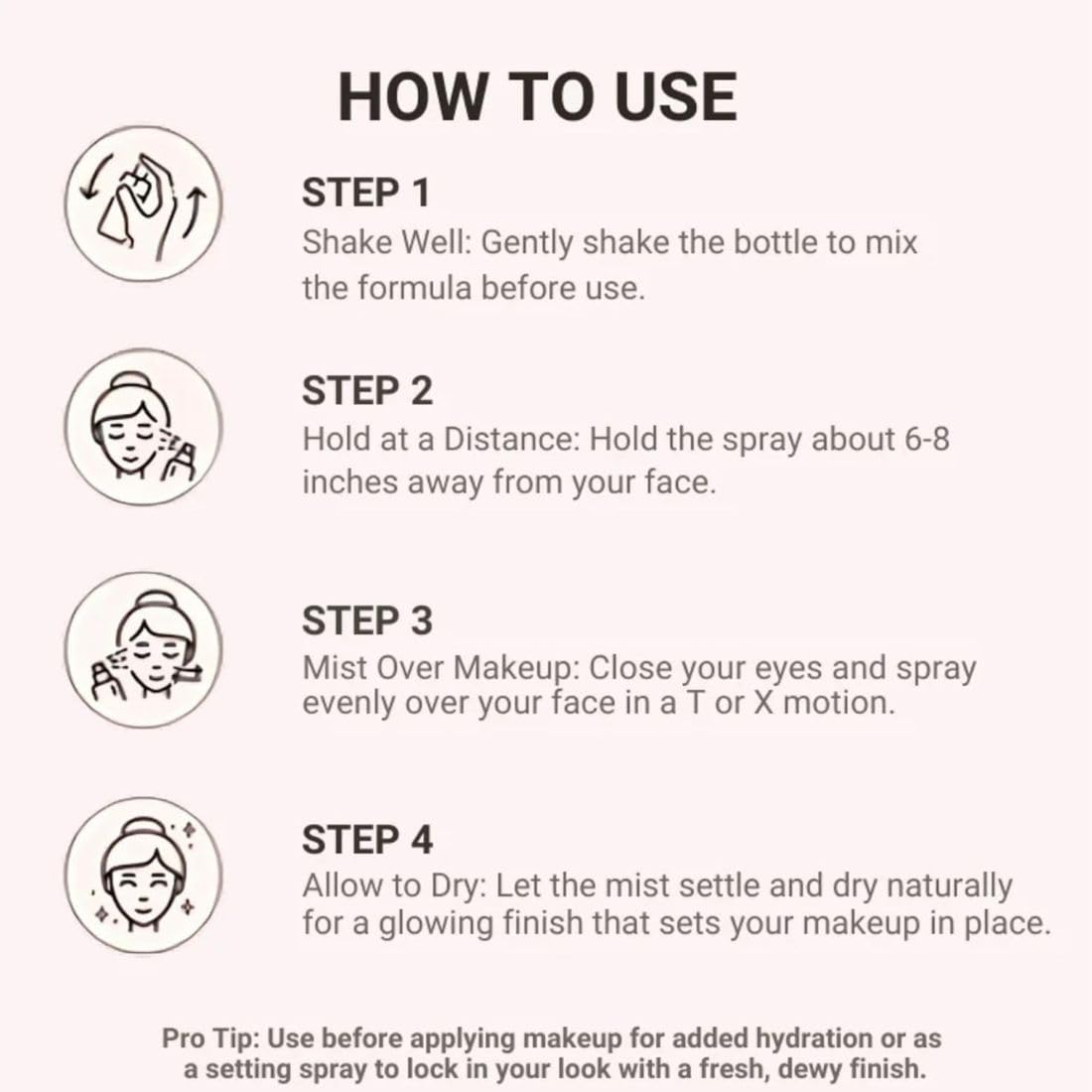 BLUST&FAMME Makeup Fixer,