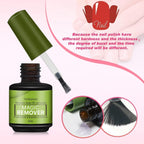 Gel Nail Polish Remover, Professional Magic Remove Soak-Off Gel