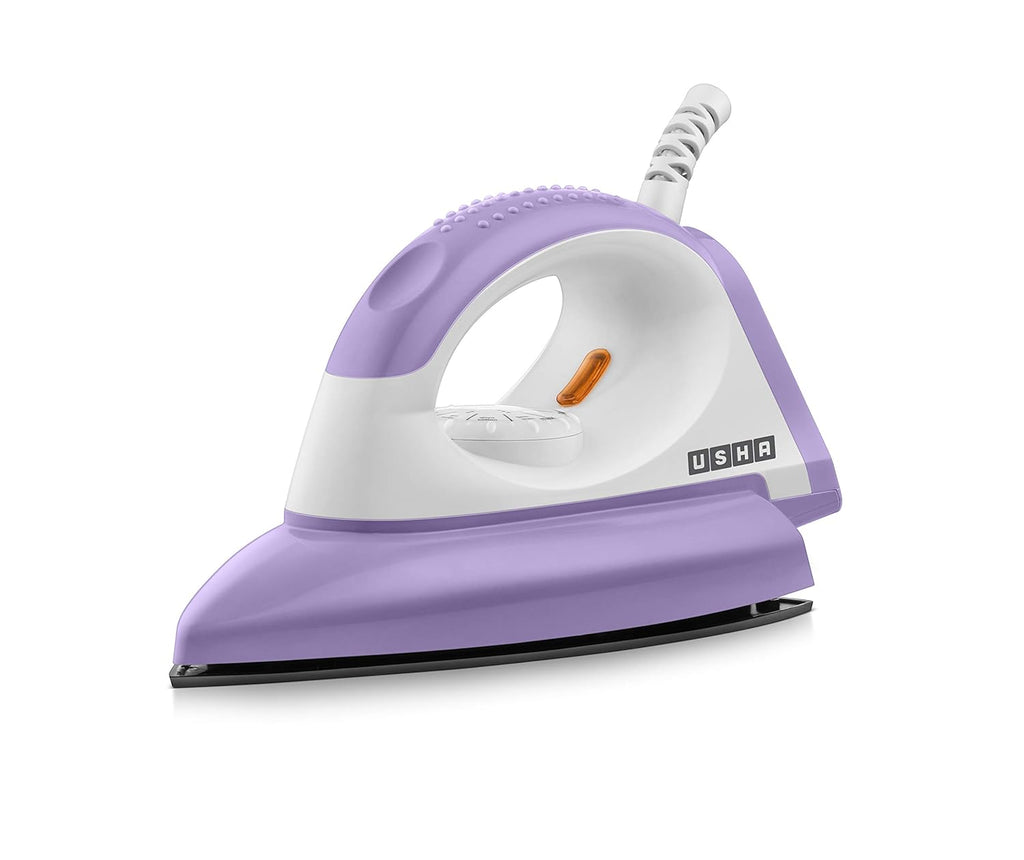 USHA Armor 1100 watts Dry Iron with Shock Proof Plastic Body