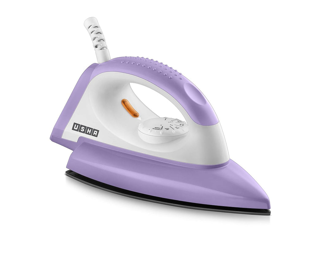 USHA Armor 1100 watts Dry Iron with Shock Proof Plastic Body