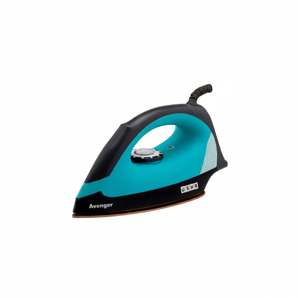 USHA Avenger 1.5 KG Heavy Weight Dry Iron| 1100W|