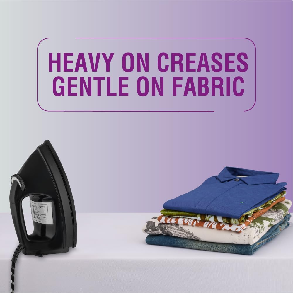 USHA EI 3710 Primora 2 KG Heavy Weight Dry Iron| 1100W