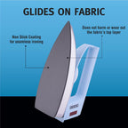 USHA EI 4175-M 750W Ultra Light Weight Electric Iron