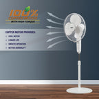 USHA Maxx Air 400MM Pedestal Fan (White)