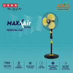 USHA Maxx Air Ultra 400MM Pedestal Fan (Golden)