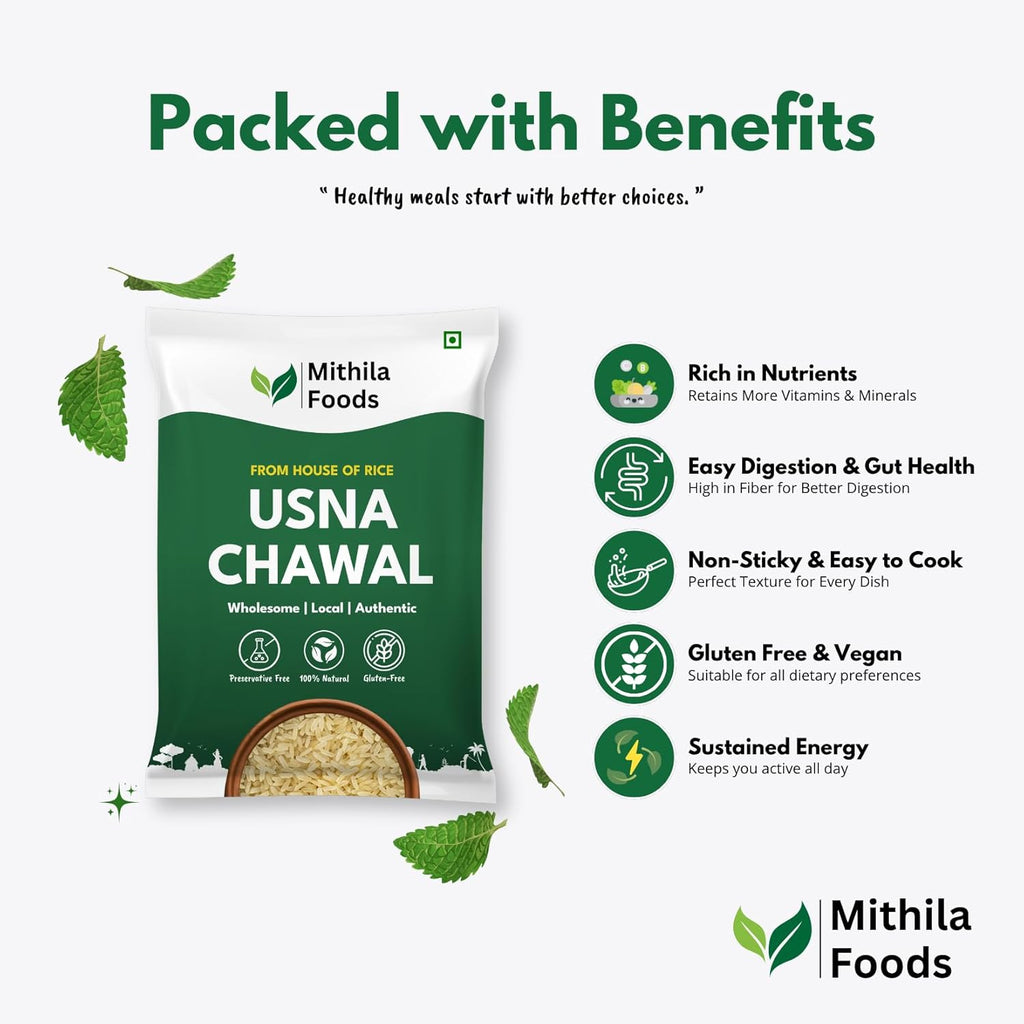MITHILA FOODS 1 Kg Usna Chawal