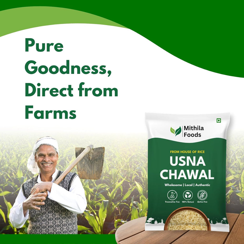 MITHILA FOODS 1 Kg Usna Chawal