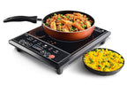 Usha Cook Joy (3616) 1600-Watt Induction Cooktop (Black), Sealed, 1 Burner