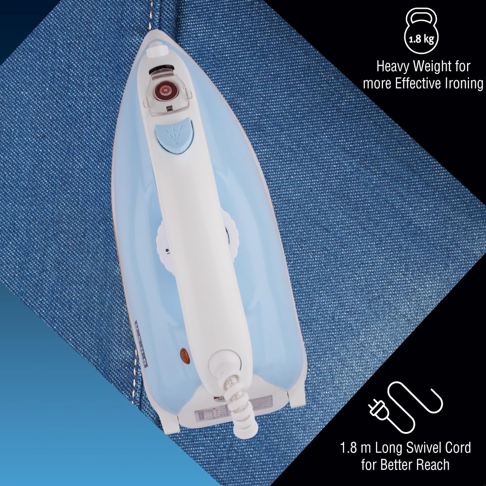 Usha Goliath Spray Tech 1200Watt Dry Iron with Water Spray Feature