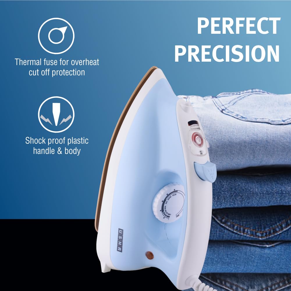 Usha Goliath Spray Tech 1200Watt Dry Iron with Water Spray Feature