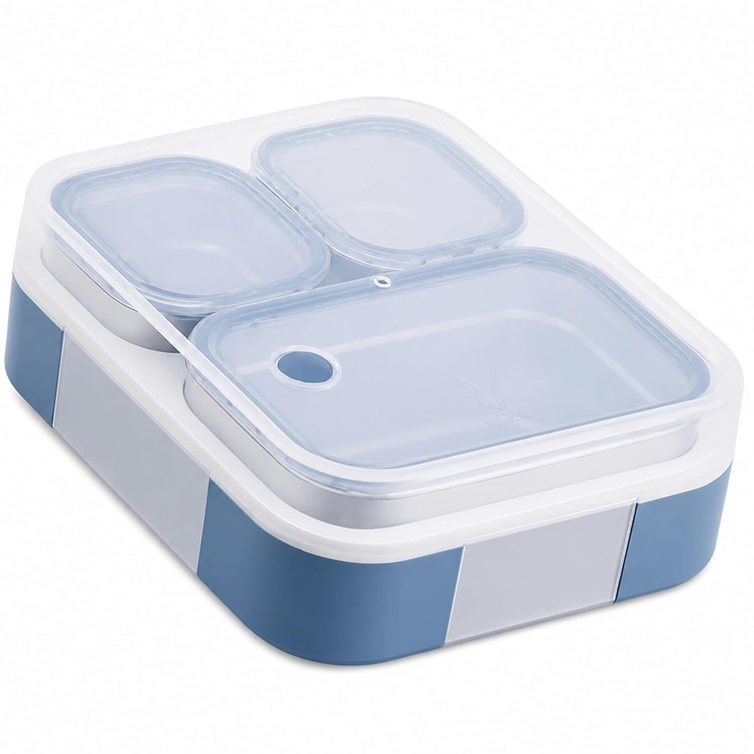 VAYA Tydbyt Stainless Steel Lunch Box for Kids & Boys, 650ml, 3 Steel Containers