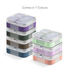 VAYA Tydbyt Stainless Steel Lunch Box for Kids & Boys, 650ml, 3 Steel Containers