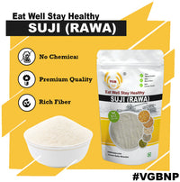 VGBNP Natural suji / rawa ( Soji | Semolina | Shuji ) Healthy Fibre Rich Sooji - 1kg (1 kg)