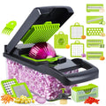 Vegetable Chopper,15-in-1 Multifunctional veggie chopper