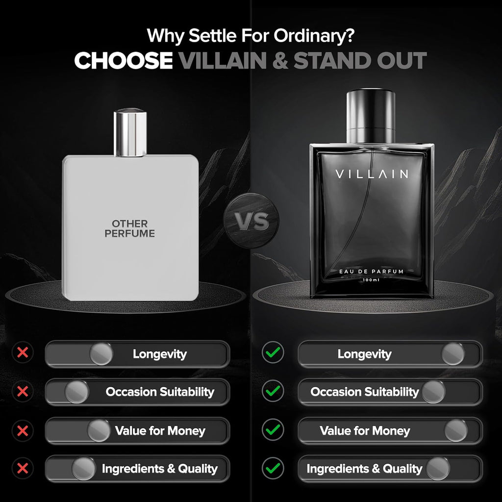 Villain Perfume For Men 100 Ml