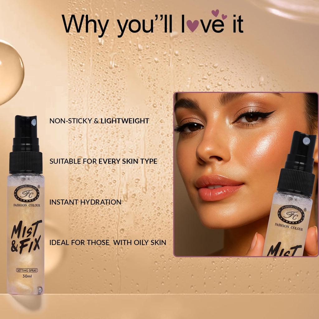 Fashion Colour Mist &amp; FIX Setting Spray