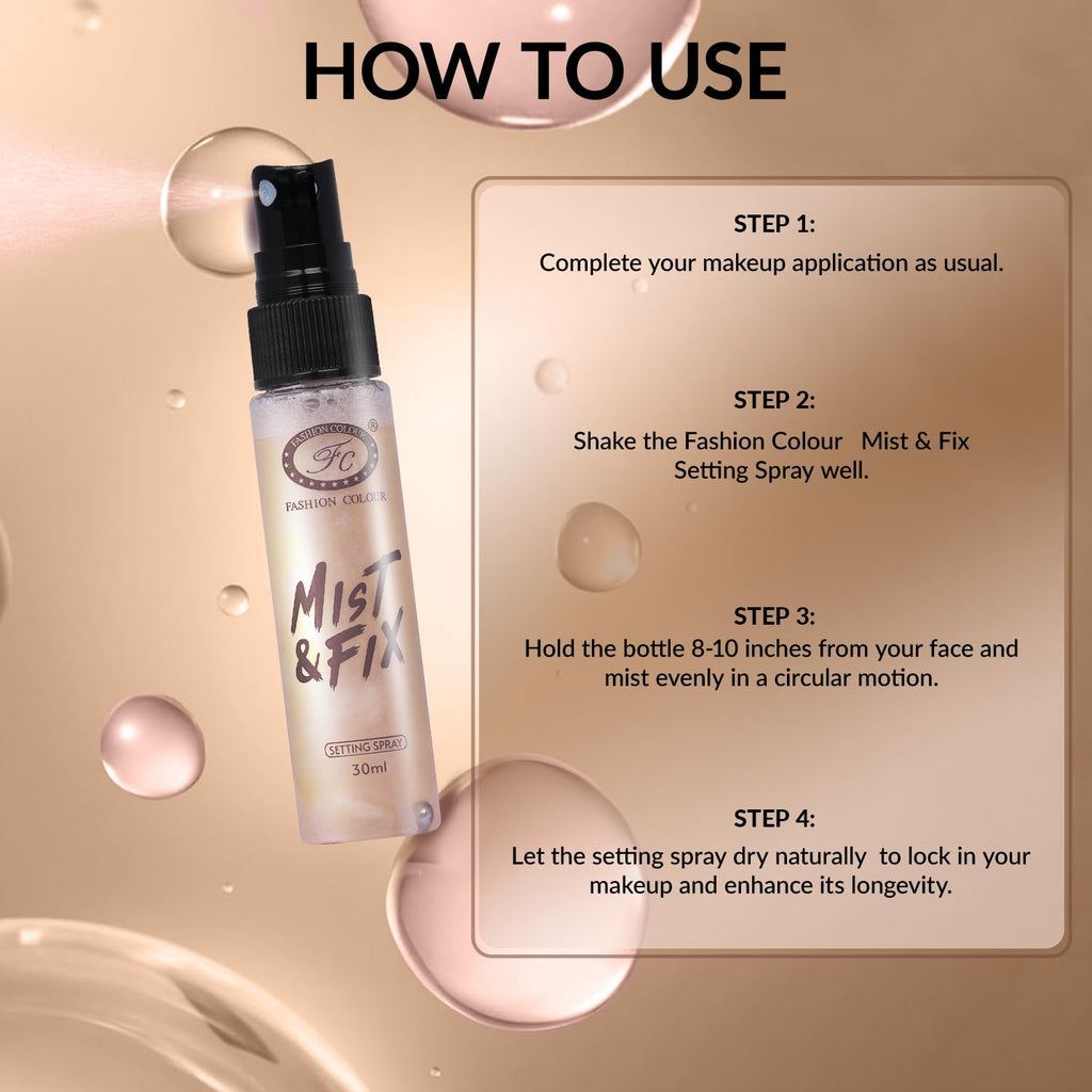 Fashion Colour Mist &amp; FIX Setting Spray