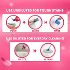Lizol Fresh & Clean Bathroom Cleaner | Floral | 1L | 10X Better Cleaning | Upto 12Hrs Fragrance| Multi Surface Clean Floors, Basin, Tiles