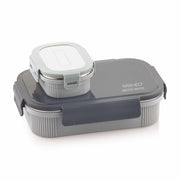 WARMEO MICROMATE Lunch Box (800ml+150 ml),Grey