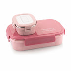 WARMEO MICROMATE Lunch Box (800ml+150 ml),Pink