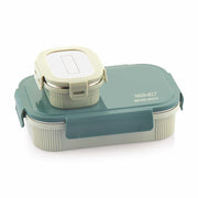 WARMEO MICROMATE Lunch Box (800ml+150 ml),Green