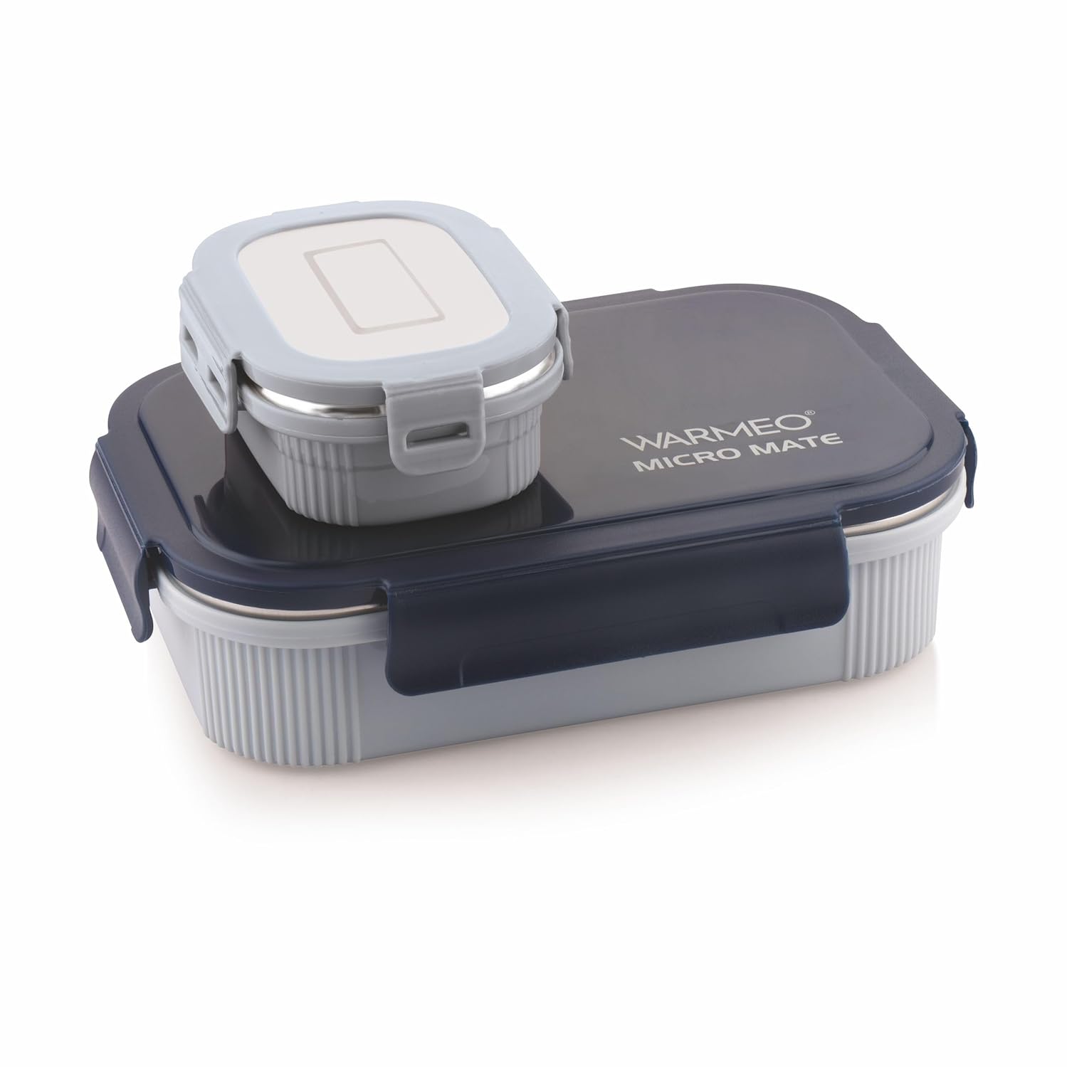 WARMEO MICROMATE Lunch Box (800ml+150 ml),Blue