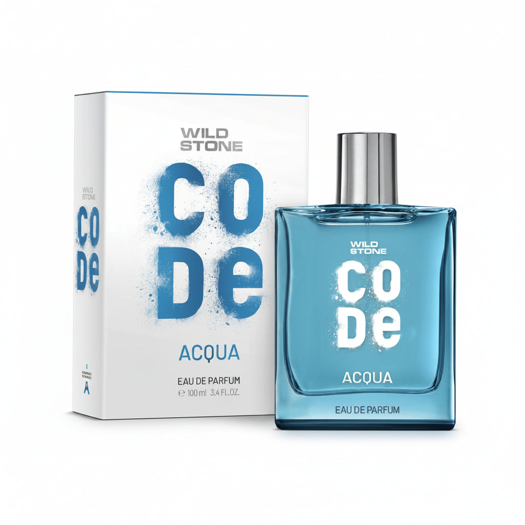 Wild Stone CODE Acqua Eau De Parfum For Men, 100ml