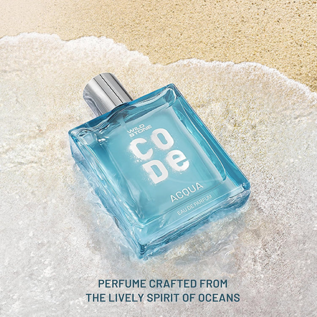 Wild Stone CODE Acqua Eau De Parfum For Men, 100ml