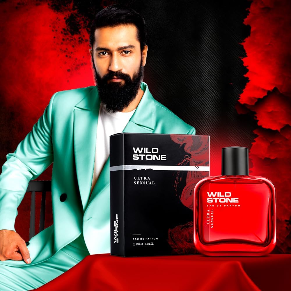 Wild Stone Ultra Sensual Perfume Spray for Men, 100ml