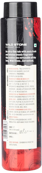 Wild Stone Ultra Sensual Talcum Powder for Men, 400gm